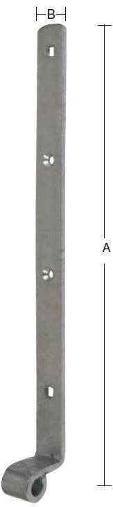 NOKHÆNGSEL 500 MM Ø13 MM