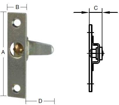 TUNGELÅS 93 MM