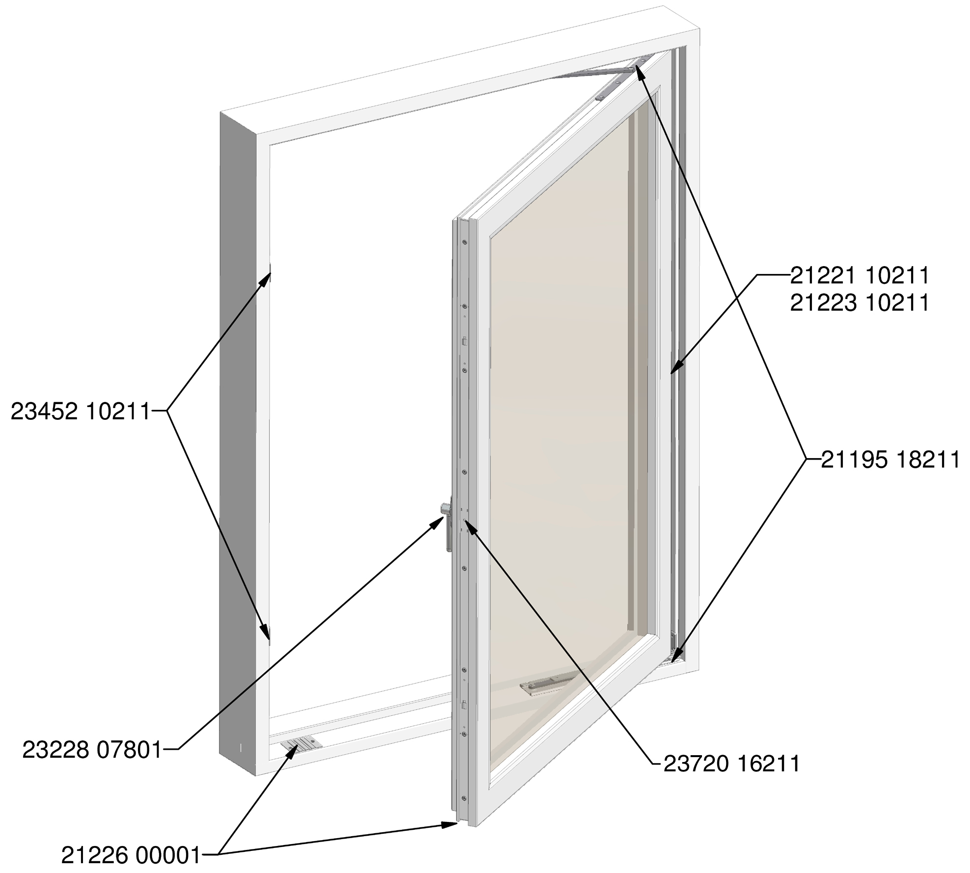 Side Swing 90 Window