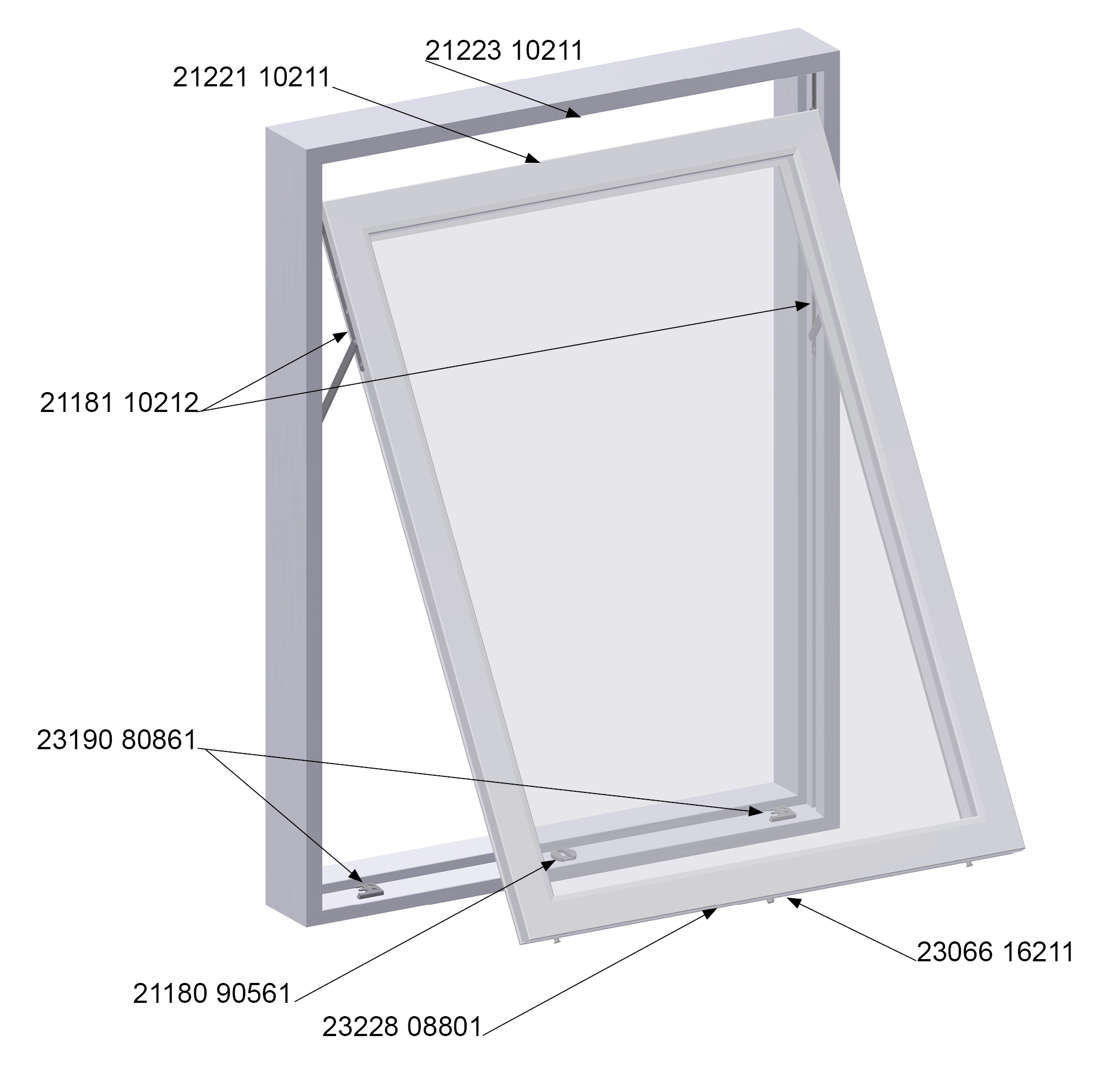 Canopy Stay Window Canopy Stay Window